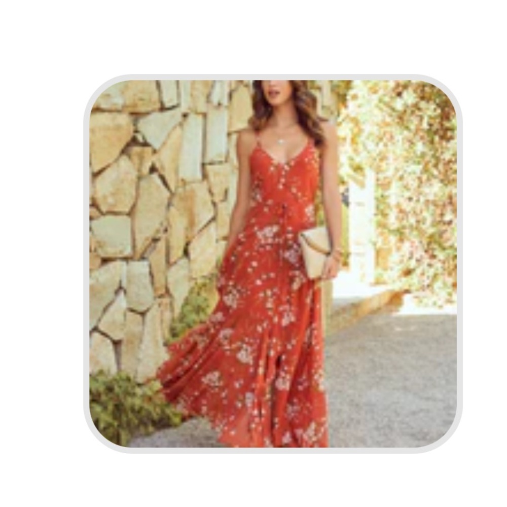 Vici Collection Isobel floral maxi dress
